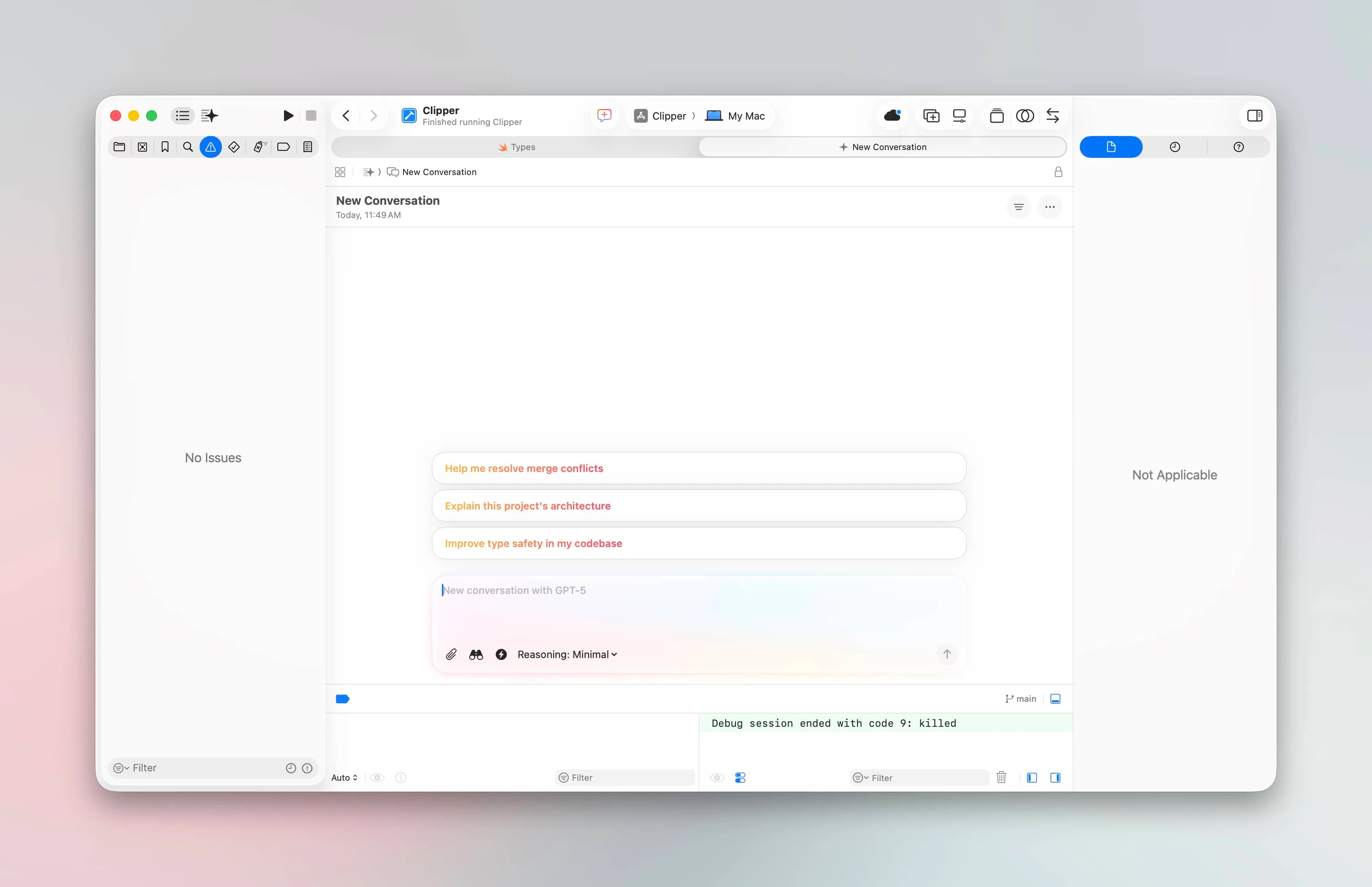 Xcode's Agent Chat