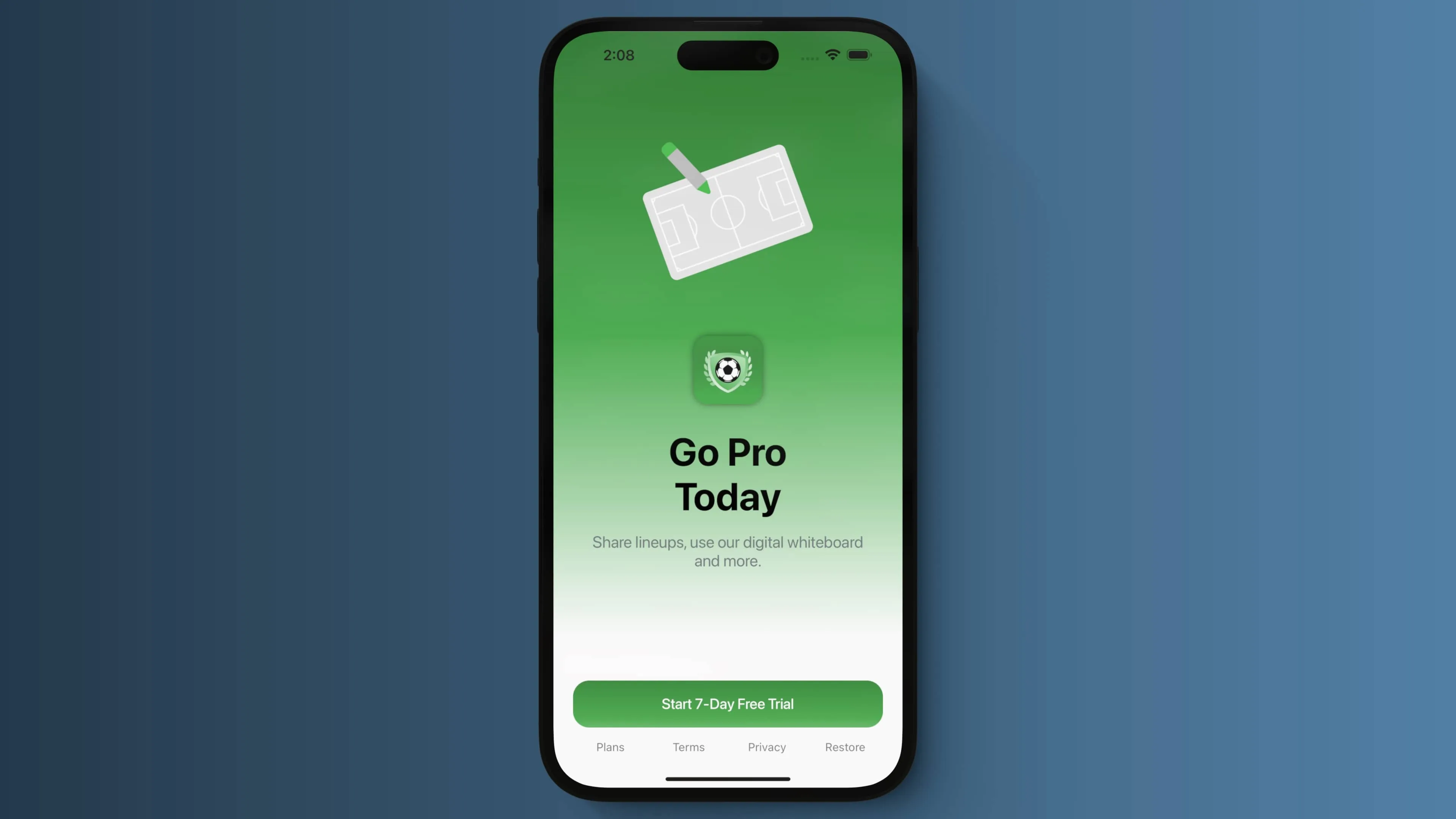 Elite Soccer Club's basic paywall
