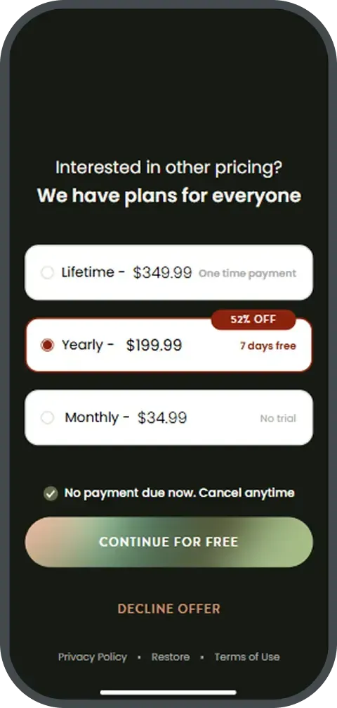 Unscripted paywall